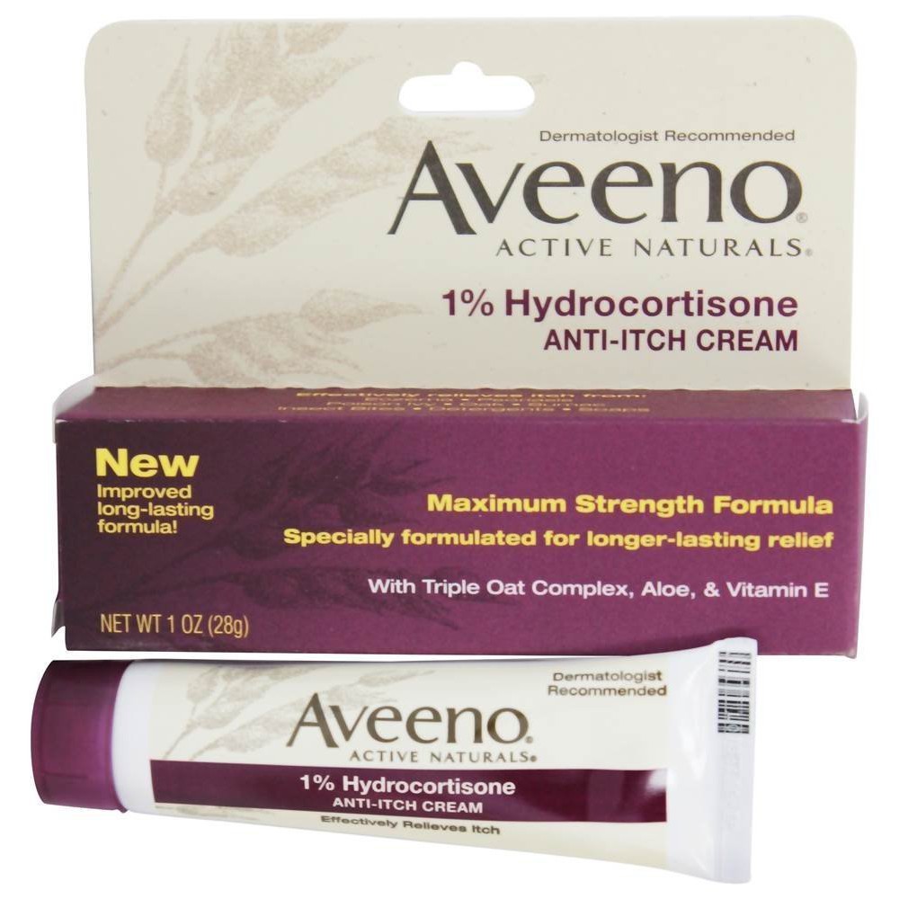 Aveeno Maximum Strength 1% Hydrocortisone Cream
