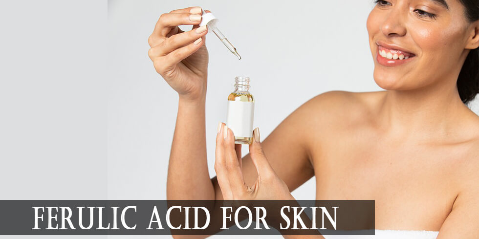 Feruli acid for skin