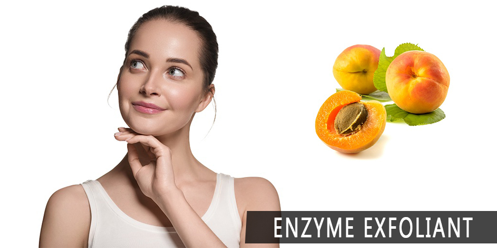 Fruit enzyme exfoliants