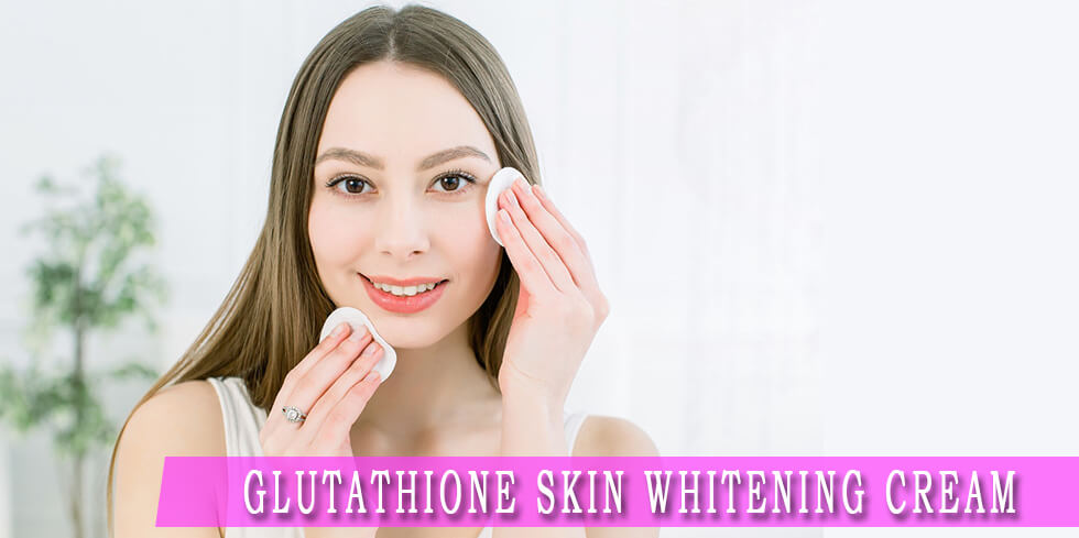 Glutathione skin whitening cream feature