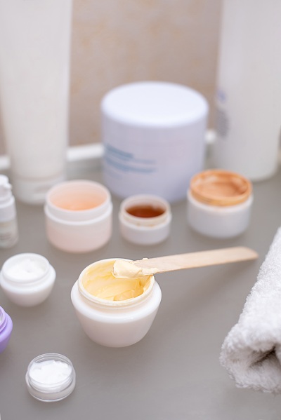 Skincare products containing cocoa butter