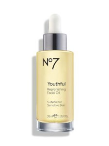 Boots No7 Youthful Replenishing Facial Oil