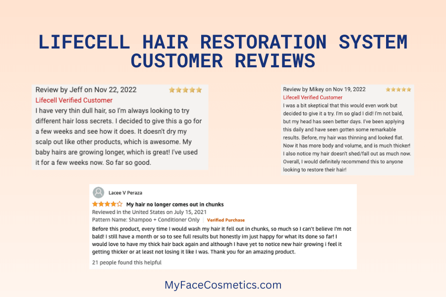 LifeCell Hair Restoration System Review 2024: A Solution for Hair Loss? 1