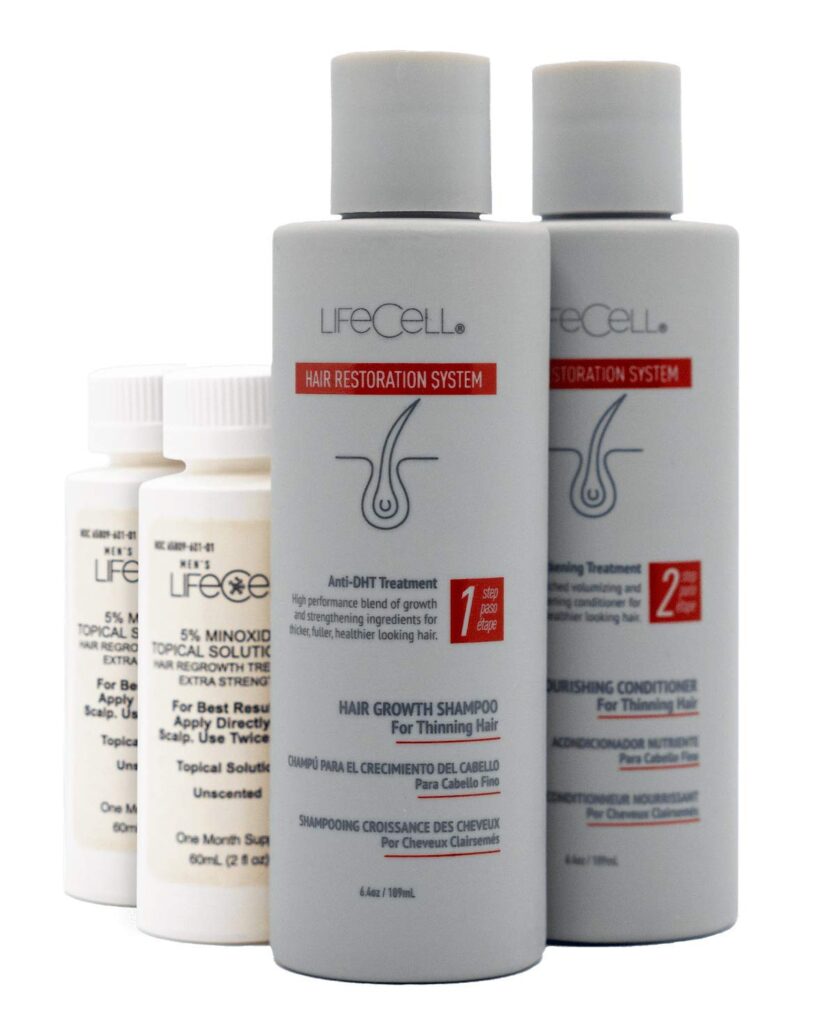 lifecell hair restoration system products